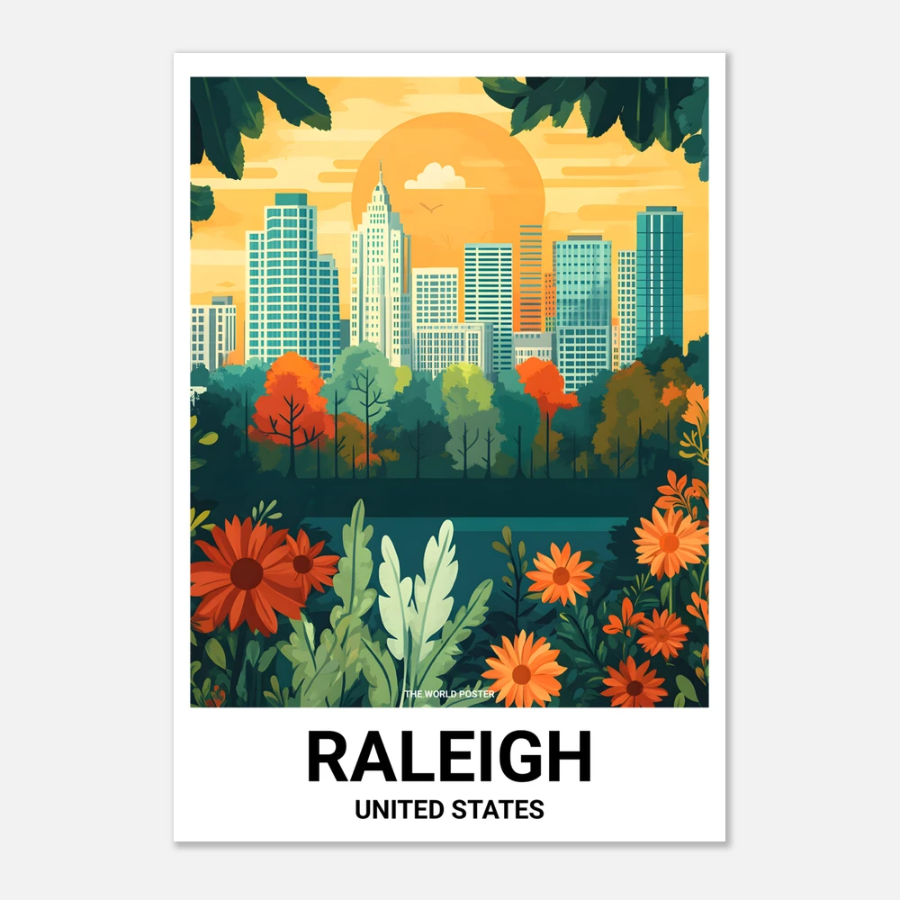 Affiche RALEIGH - Image 1 of 6