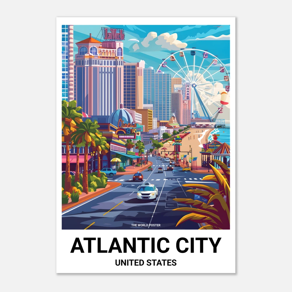 Affiche ATLANTIC CITY - Image 1 of 6