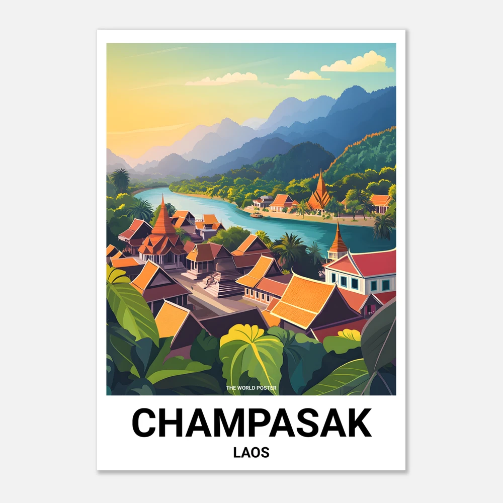 Affiche CHAMPASSAK - Image 1 of 6