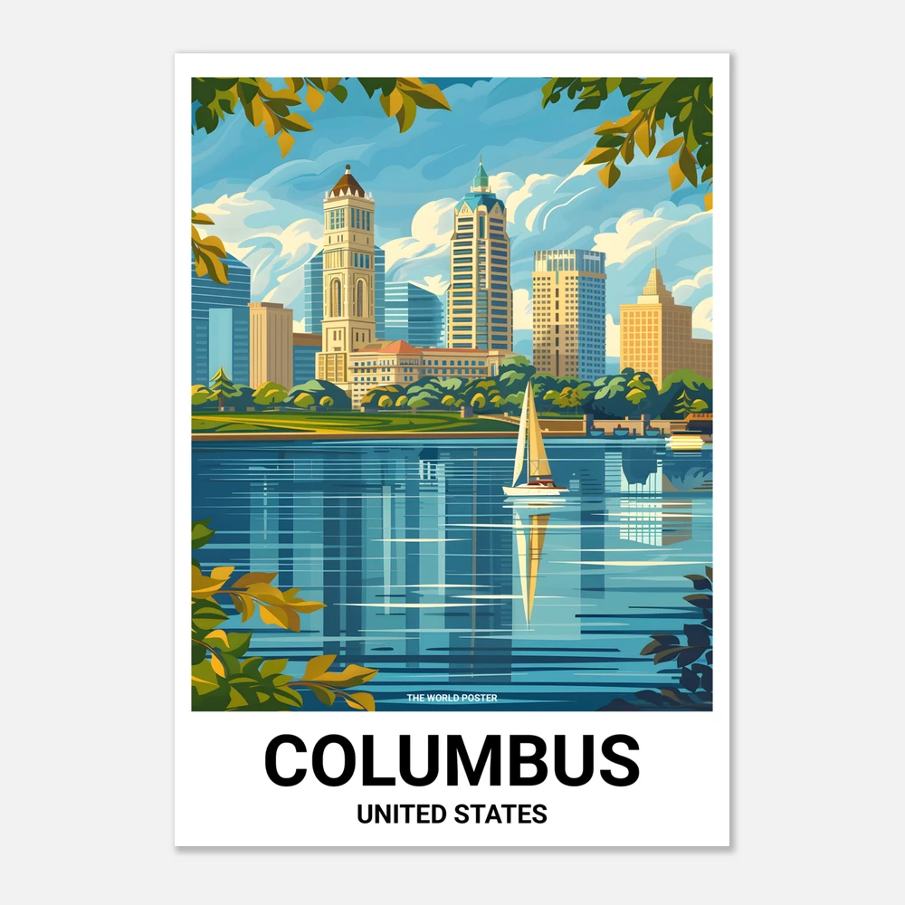 Affiche COLUMBUS - Image 1 of 6