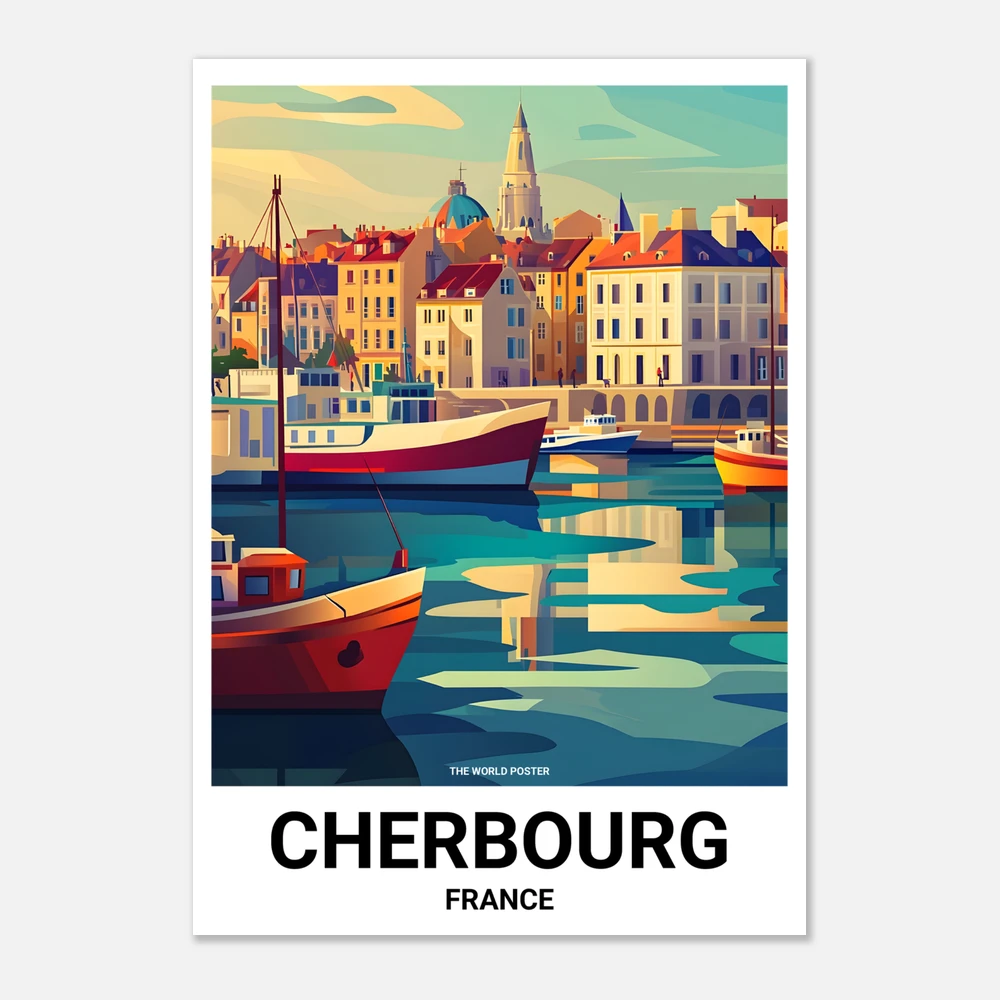 Affiche CHERBOURG - Image 1 of 6