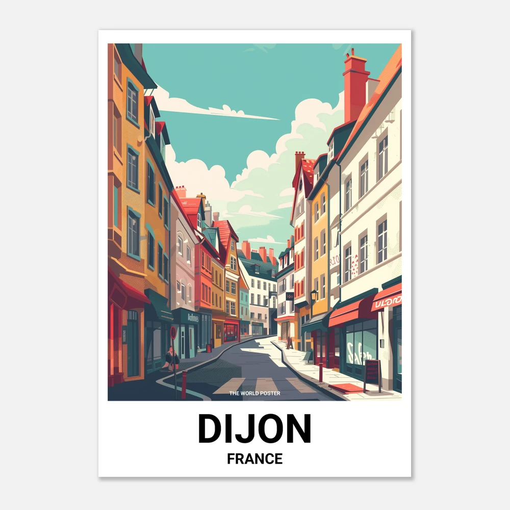 Affiche DIJON - Image 1 of 6