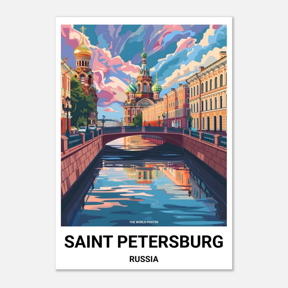 Affiche SAINT-PÉTERSBOURG - Image 1 of 6