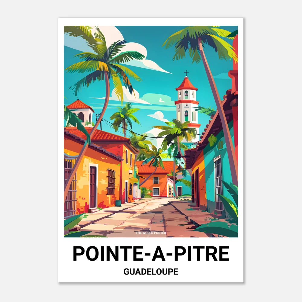 Affiche POINTE-À-PITRE - Image 1 of 6