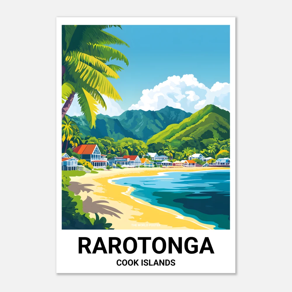 Affiche RAROTONGA - Image 1 of 6