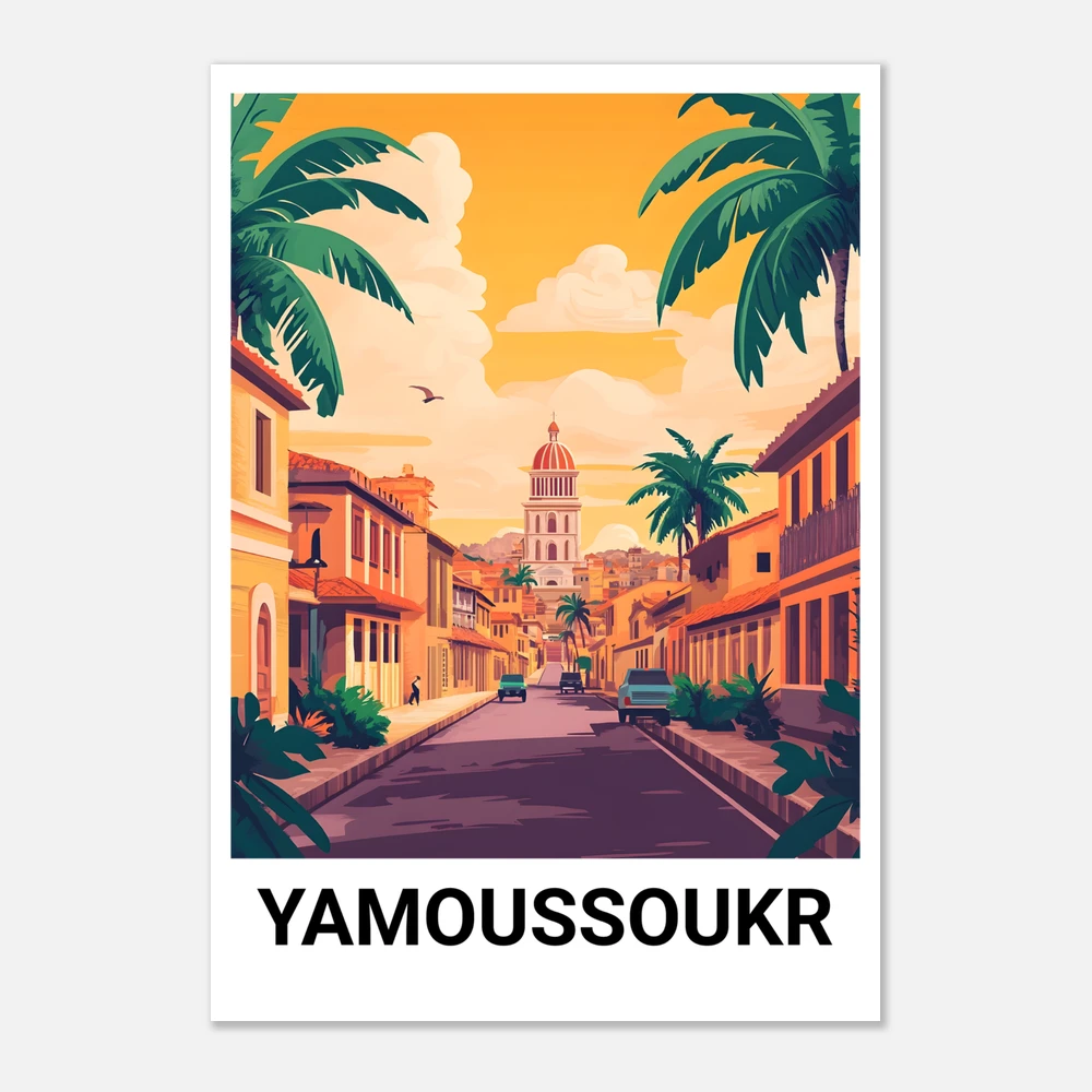 Affiche YAMOUSSOUKRO - Image 1 of 6