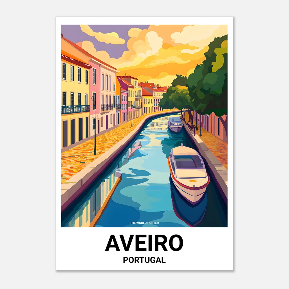 Affiche AVEIRO - Image 1 of 6