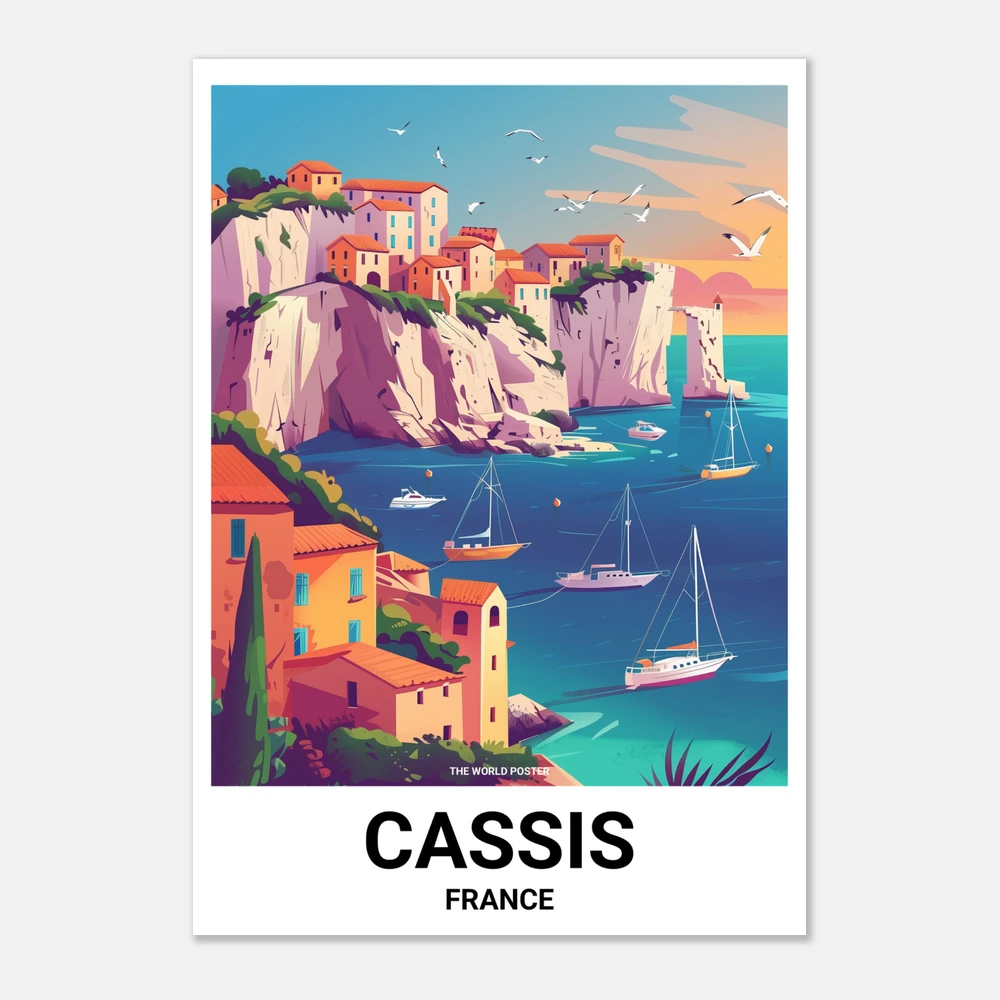 Affiche CASSIS - Image 1 of 6