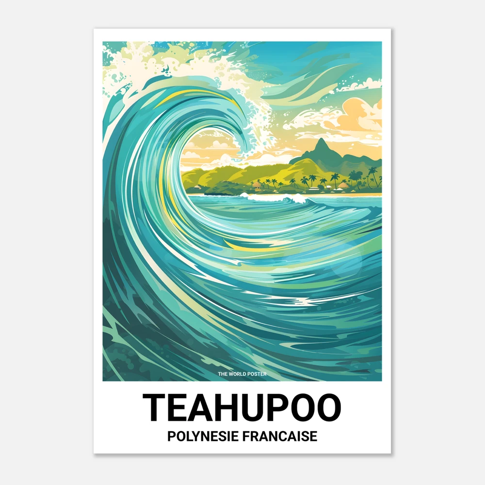 Affiche TEAHUPOO - Image 1 of 6