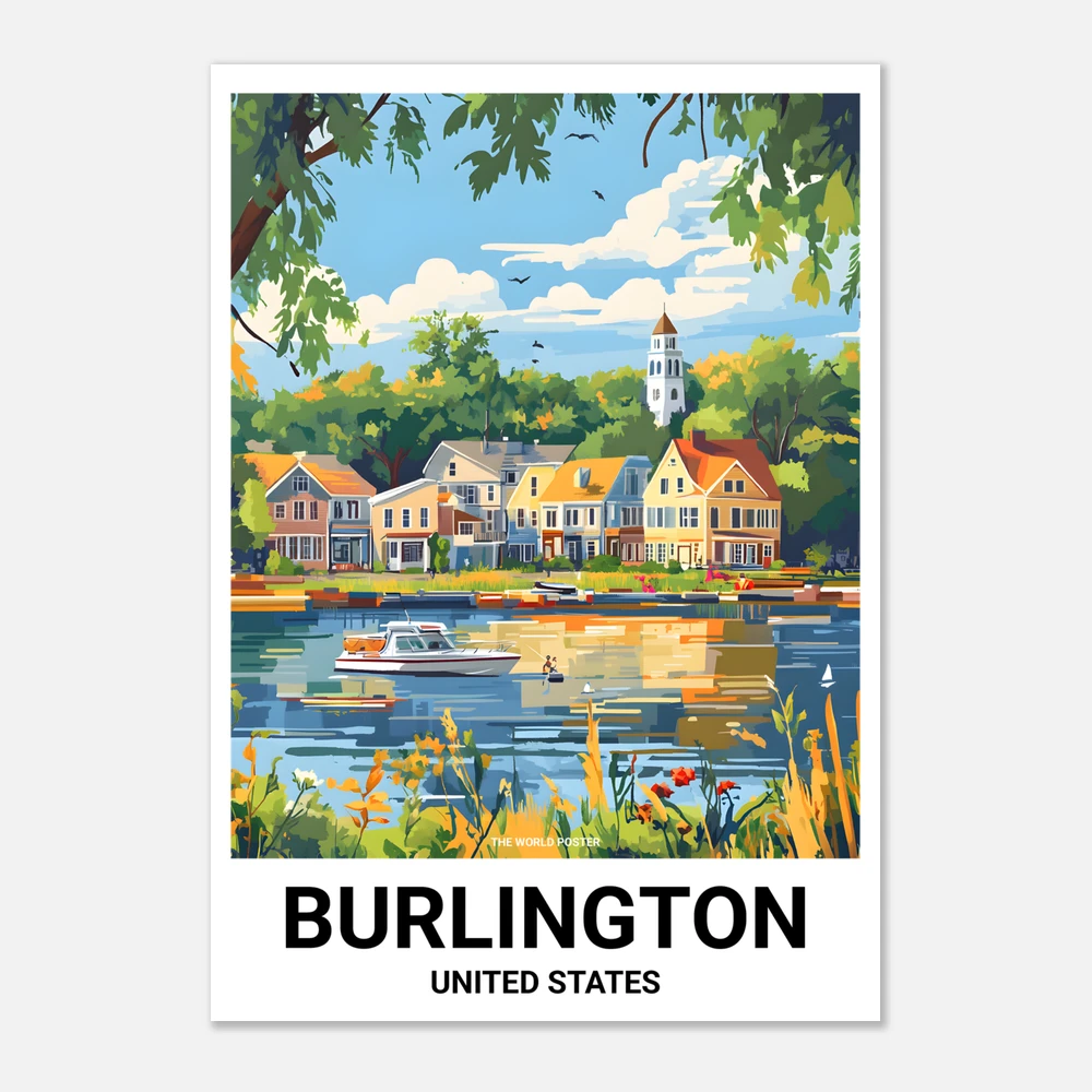 Affiche BURLINGTON - Image 1 of 6