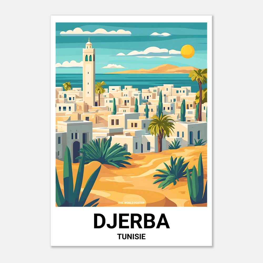 Affiche DJERBA - Image 1 of 6