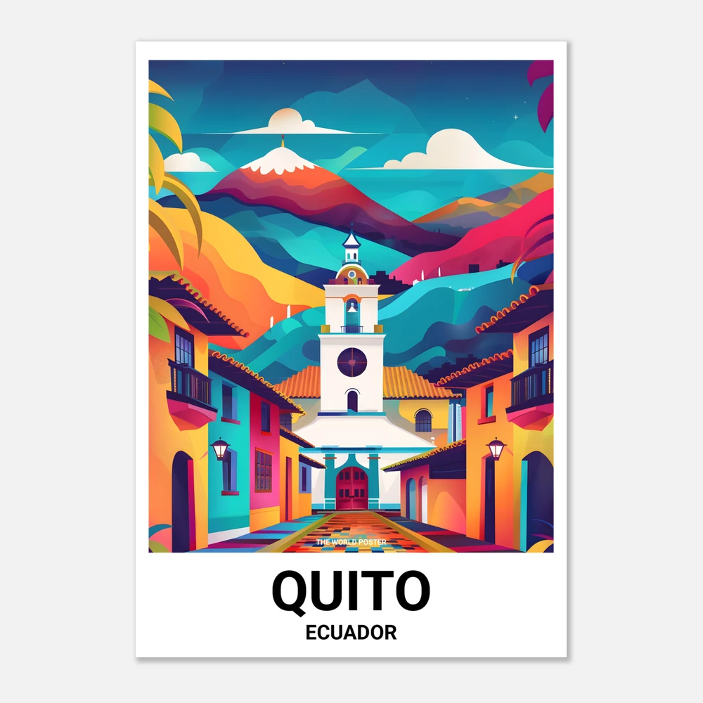 Affiche QUITO - Image 1 of 6