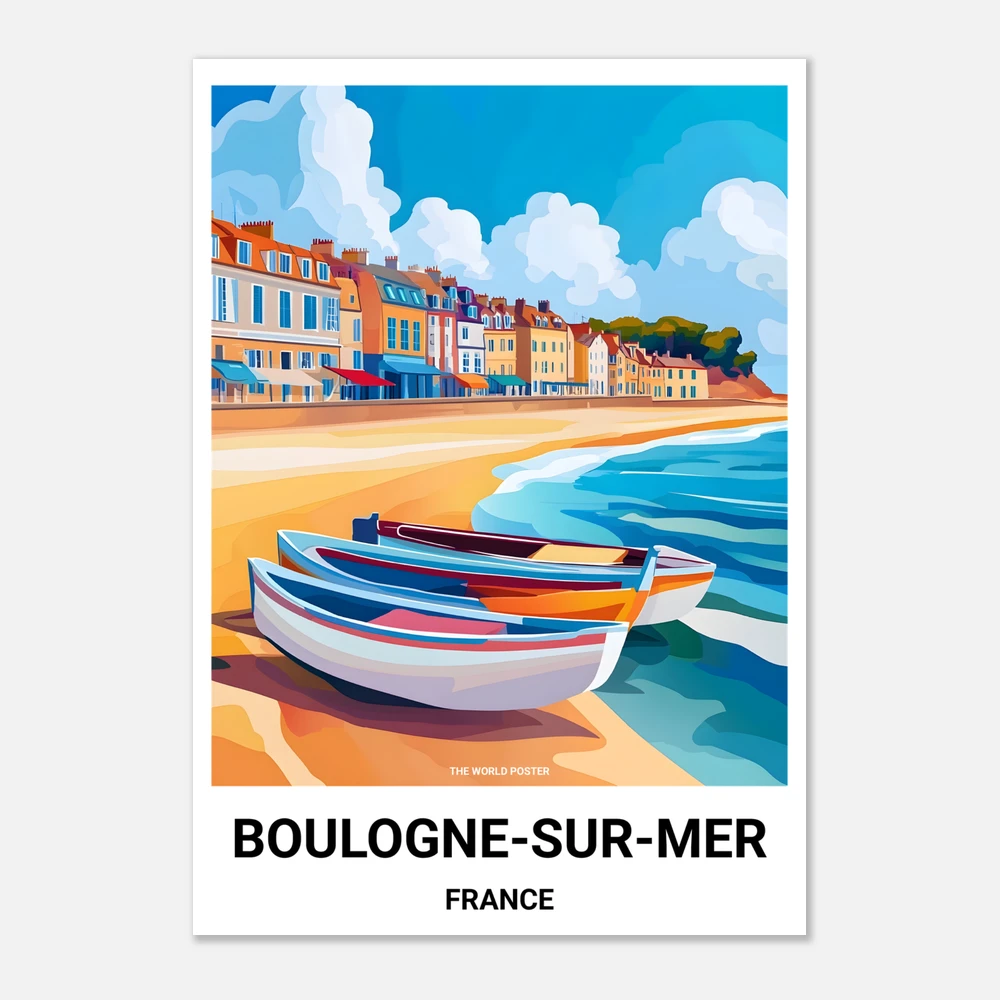 Affiche BOULOGNE-SUR-MER - Image 1 of 6