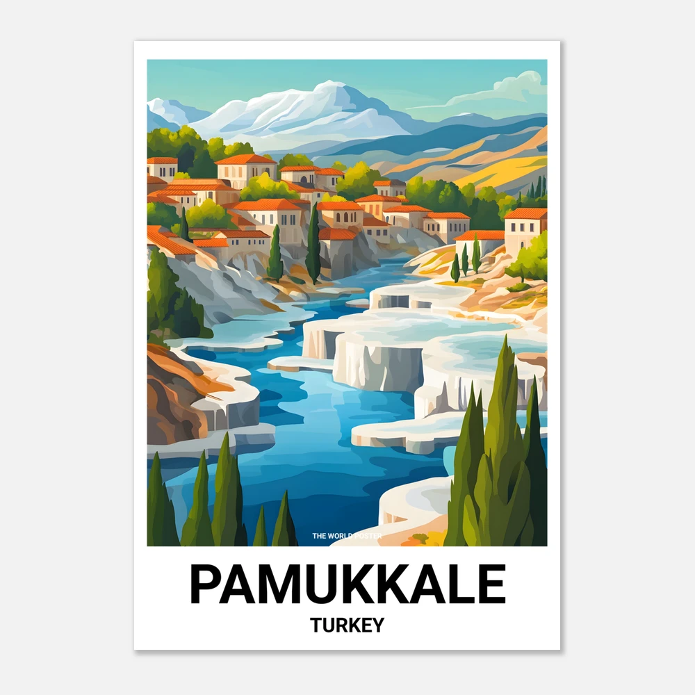 Affiche PAMUKKALE - Image 1 of 6