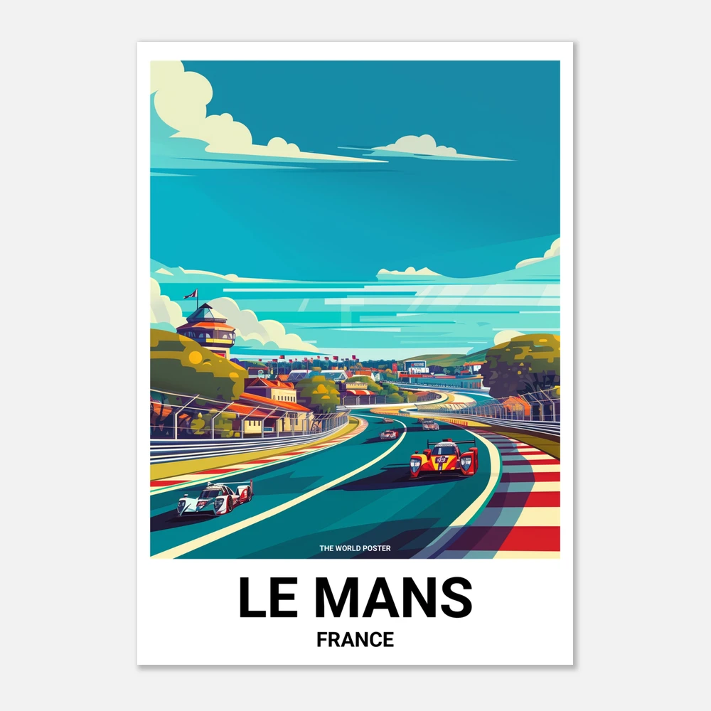 Affiche LE MANS - Image 1 of 6
