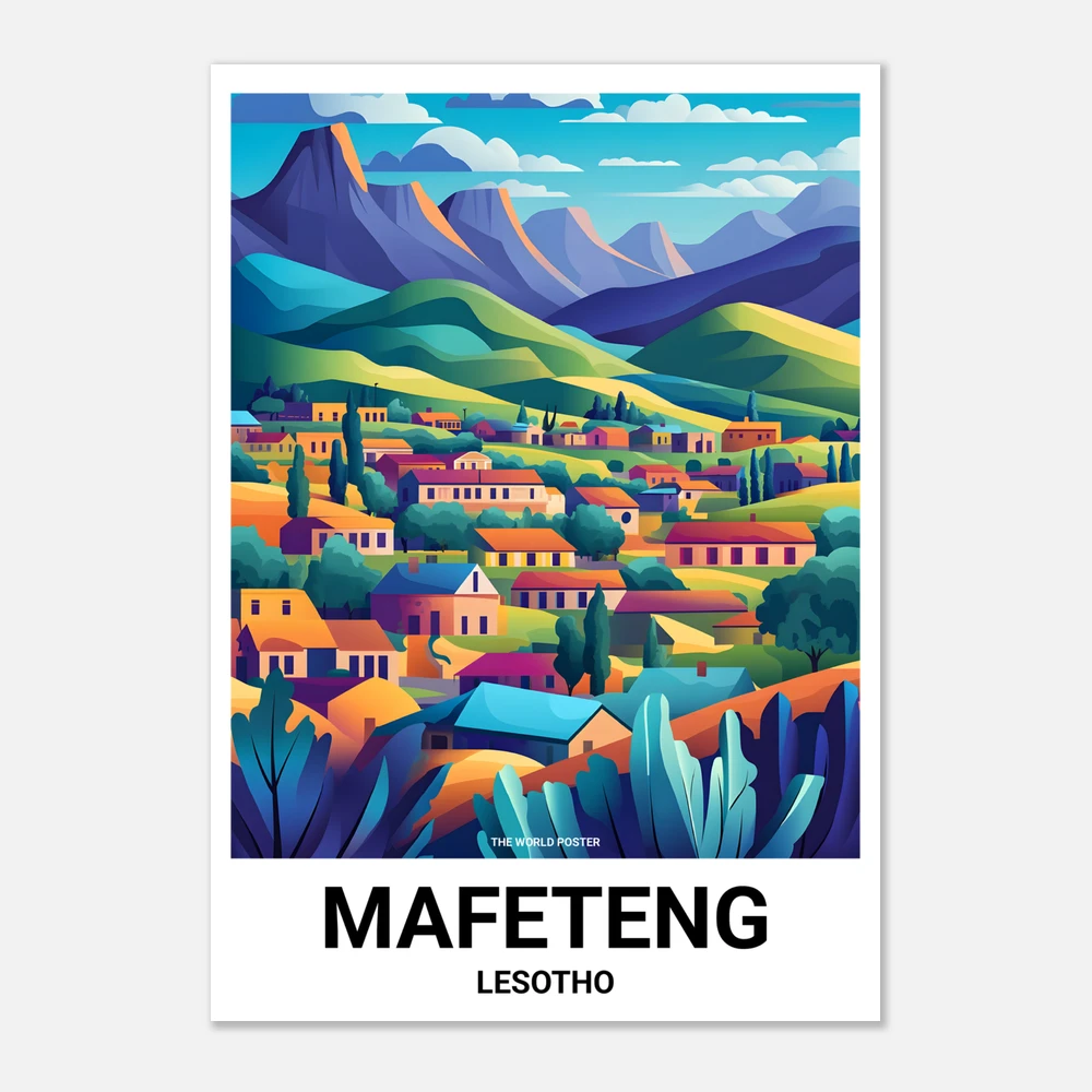 Affiche MAFETENG - Image 1 of 6