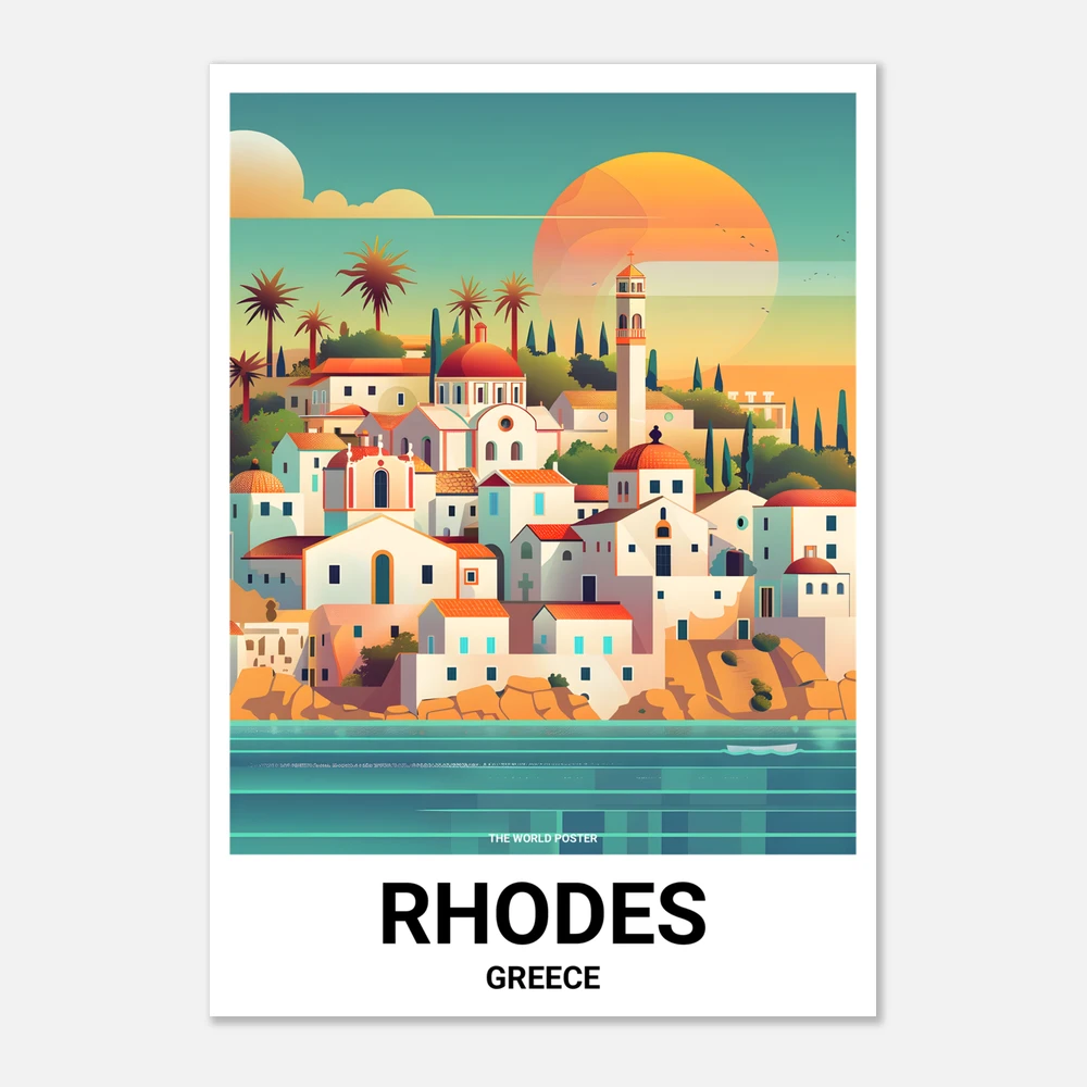Affiche RHODES - Image 1 of 6