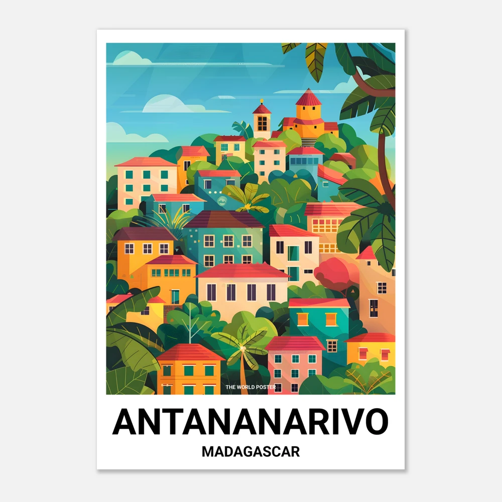 Affiche ANTANANARIVO - Image 1 of 6