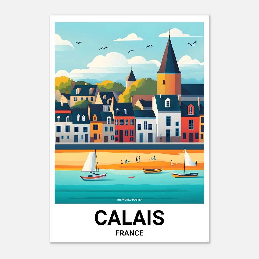 Affiche CALAIS - Image 1 of 6