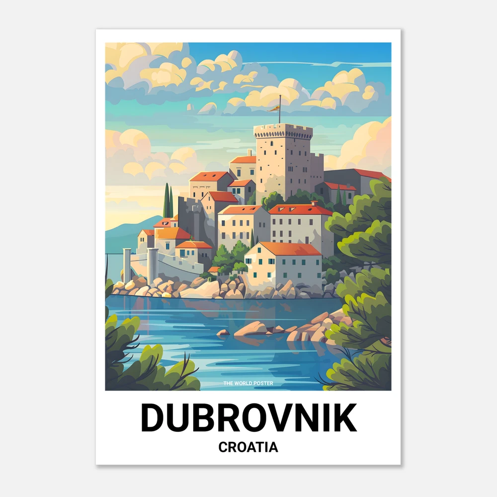 Affiche DUBROVNIK - Image 1 of 6
