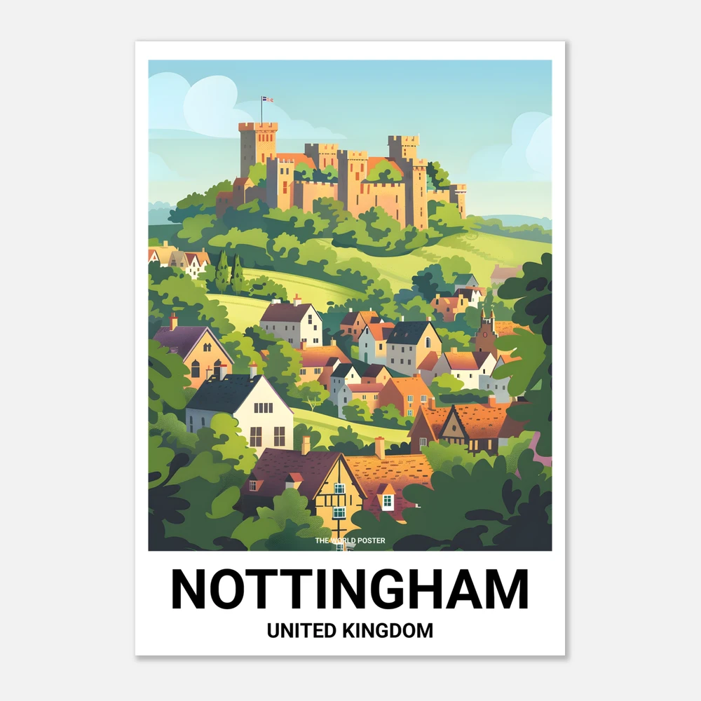 Affiche NOTTINGHAM - Image 1 of 6