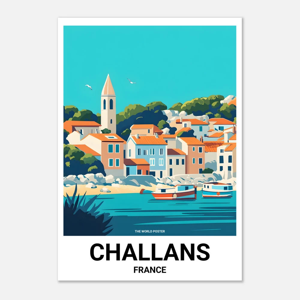 Affiche CHALLANS - Image 1 of 6