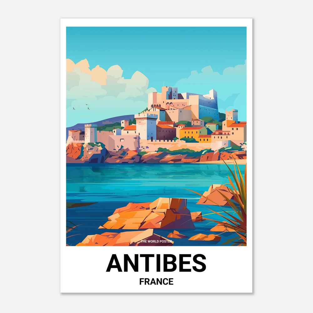Affiche ANTIBES - Image 1 of 6