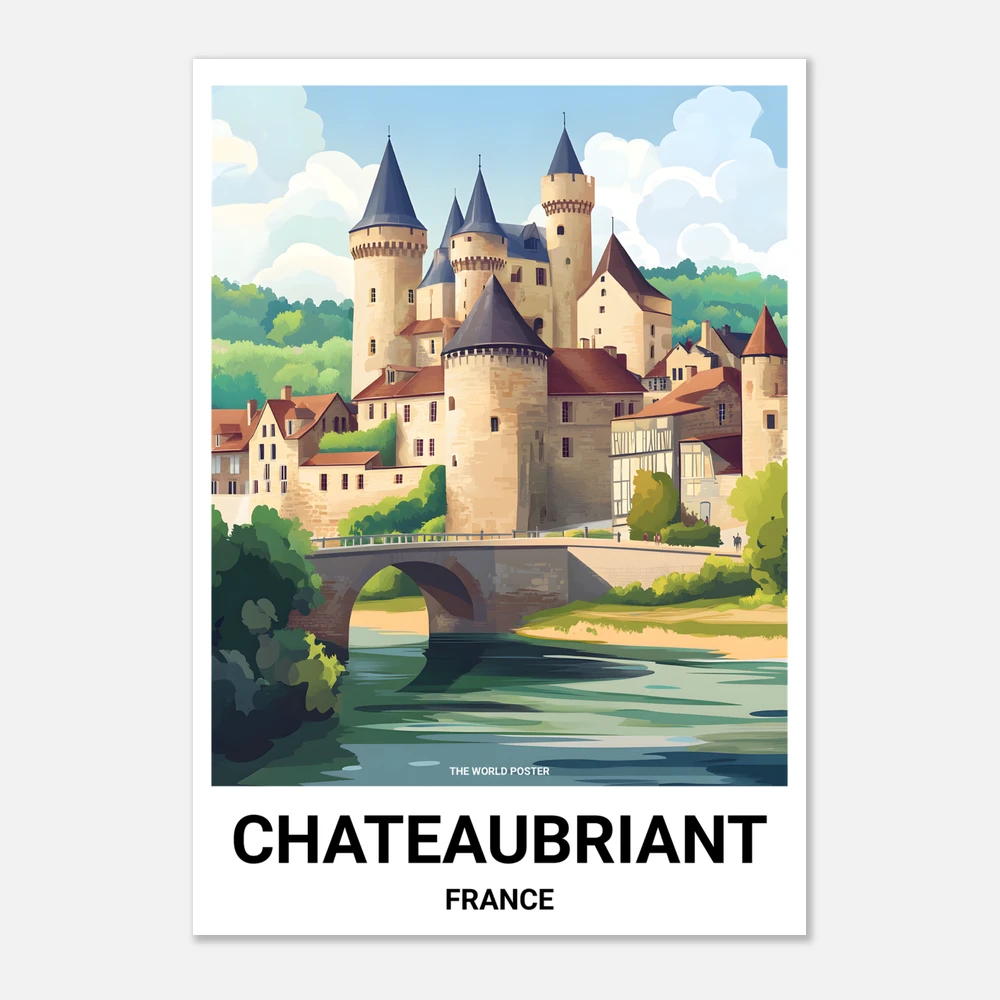 Affiche CHÂTEAUBRIANT - Image 1 of 6