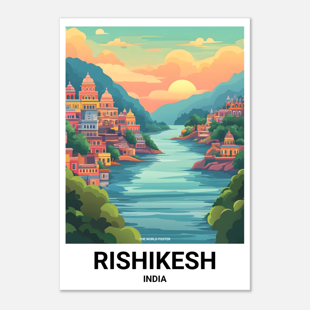 Affiche RISHIKESH - Image 1 of 6
