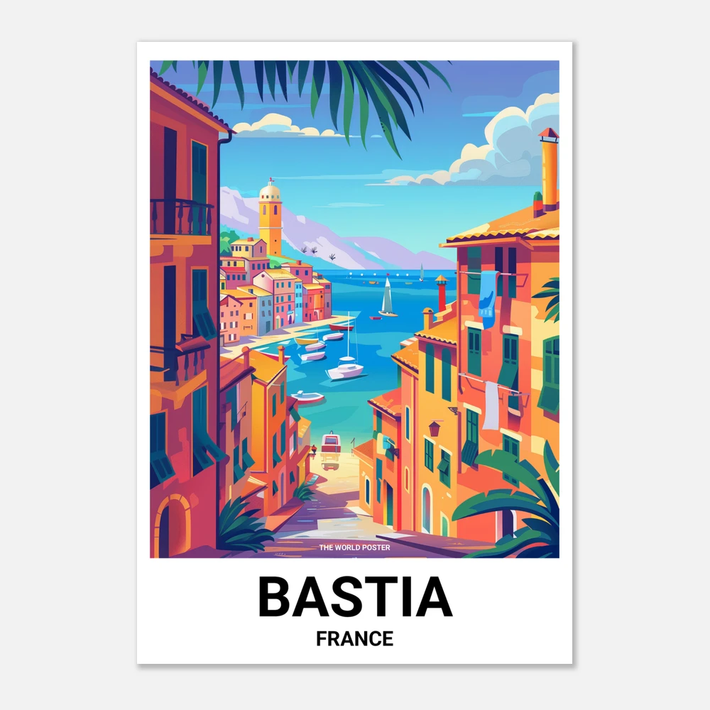 Affiche BASTIA - Image 1 of 6