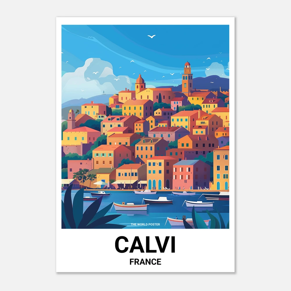 Affiche CALVI - Image 1 of 6