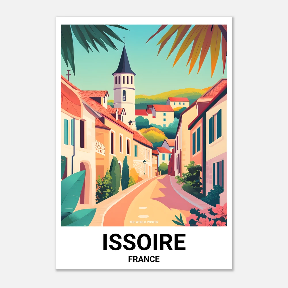 Affiche ISSOIRE - Image 1 of 6
