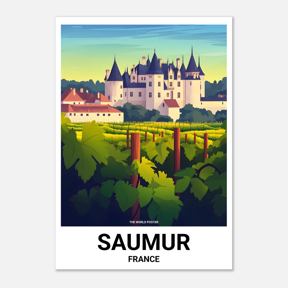 Affiche SAUMUR - Image 1 of 6