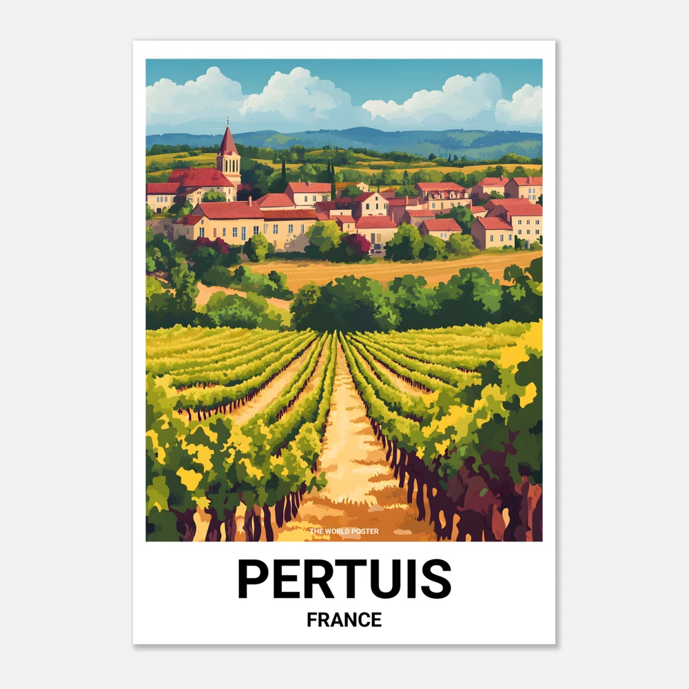 Affiche PERTUIS - Image 1 of 6