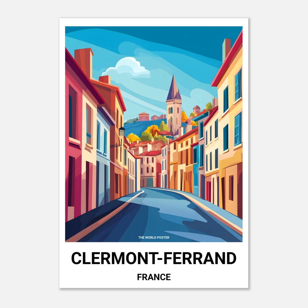 Affiche CLERMONT-FERRAND - Image 1 of 6