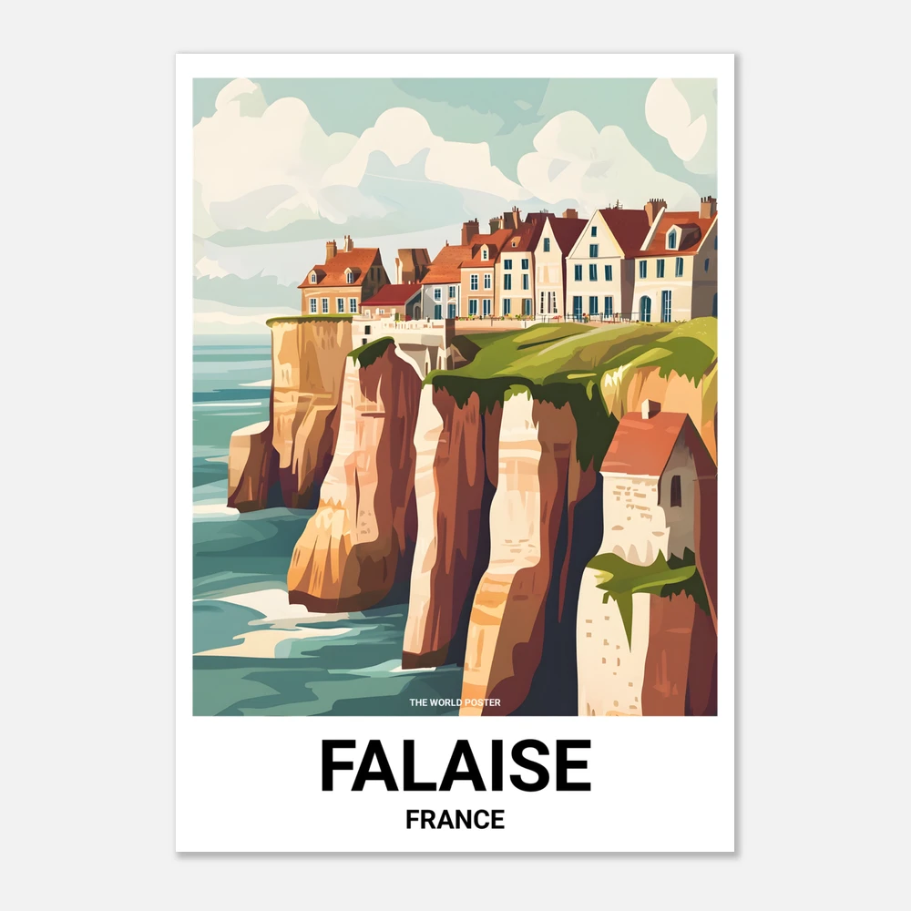 Affiche FALAISE - Image 1 of 6