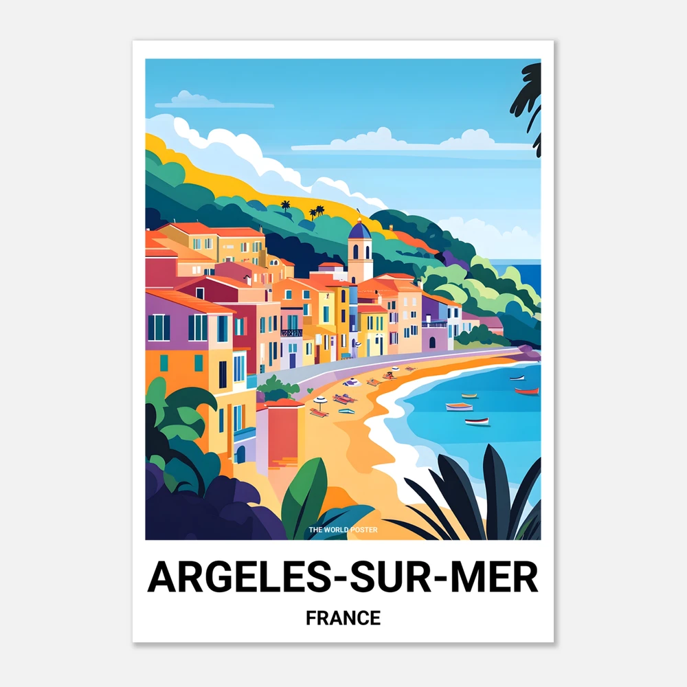 Affiche ARGELÈS-SUR-MER - Image 1 of 6