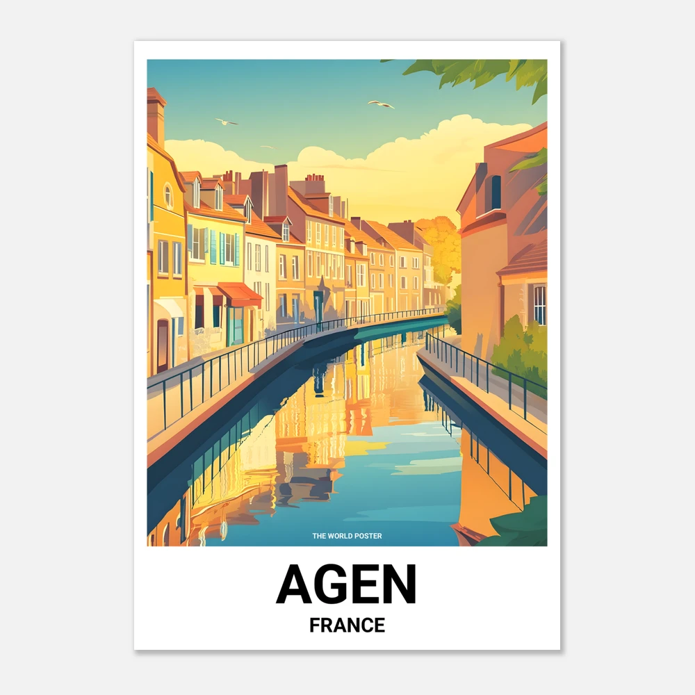 Affiche AGEN - Image 1 of 6