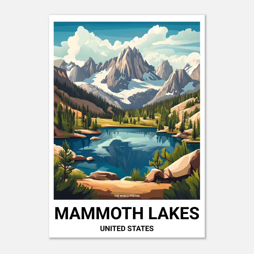 Affiche MAMMOTH LAKES - Image 1 of 6