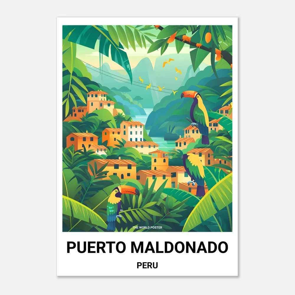 Affiche PUERTO MALDONADO - Image 1 of 6