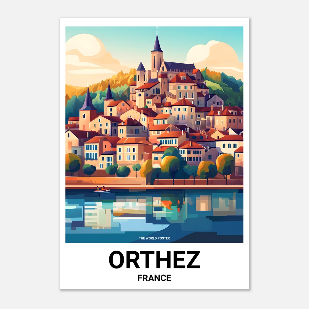 Affiche ORTHEZ - Image 1 of 6
