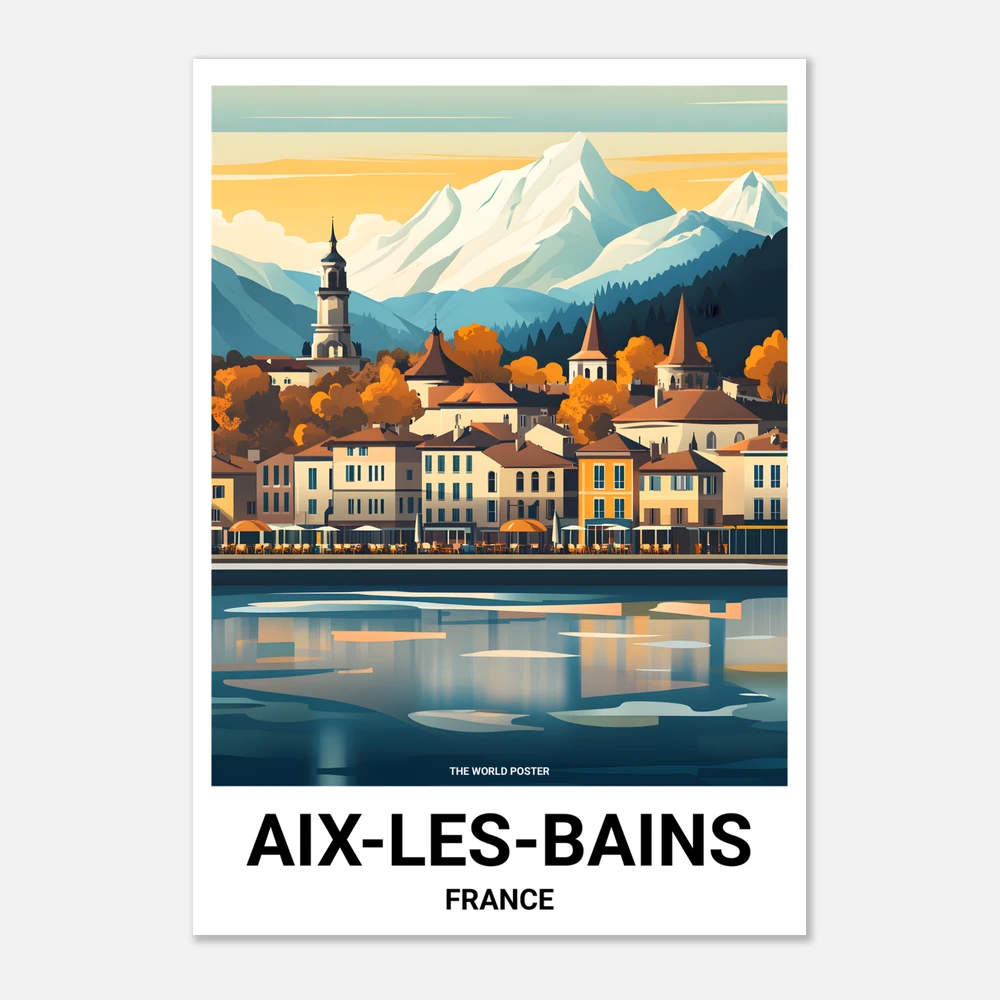 Affiche AIX-LES-BAINS - Image 1 of 6