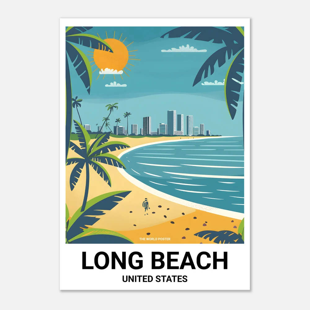 Affiche LONG BEACH - Image 1 of 6