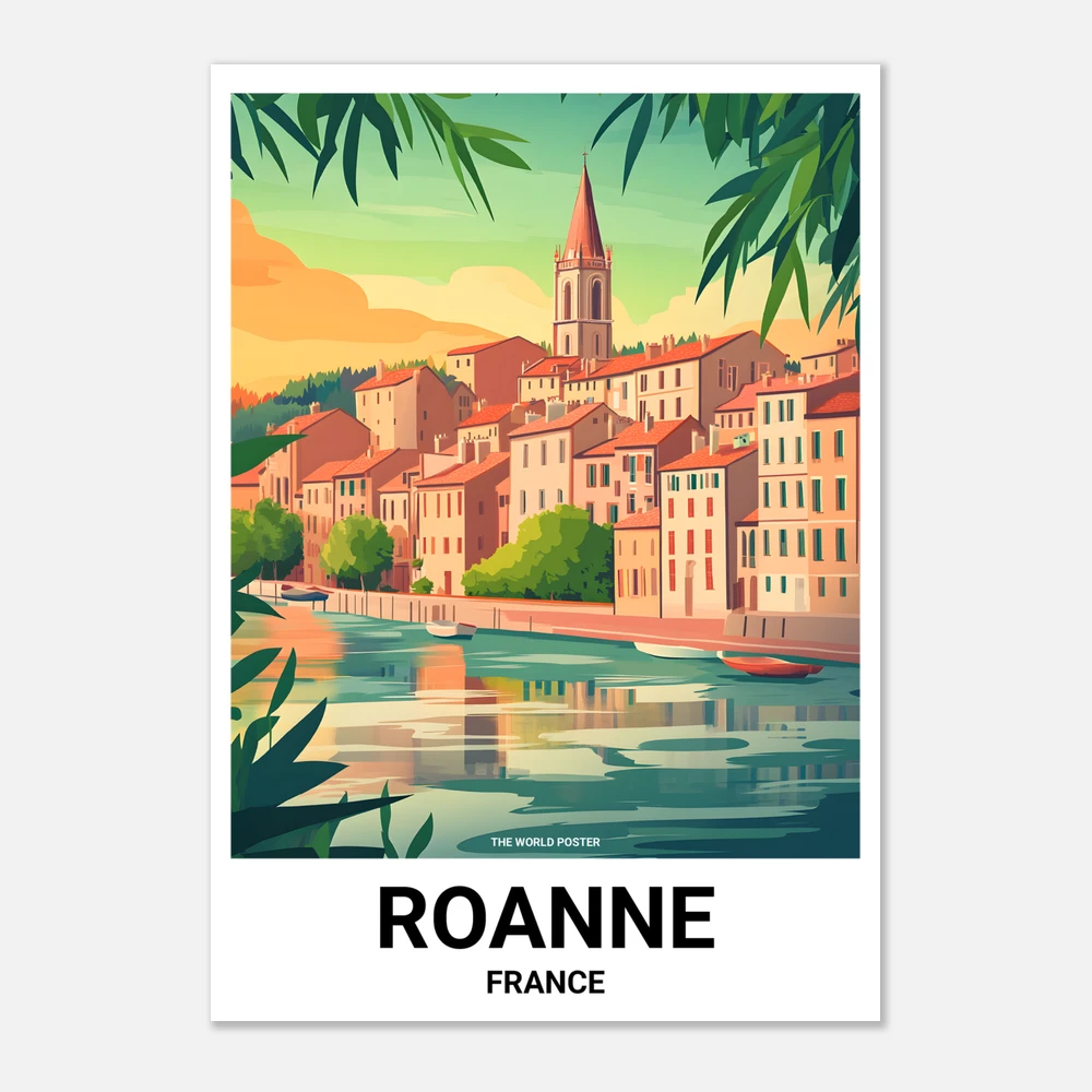 Affiche ROANNE - Image 1 of 6
