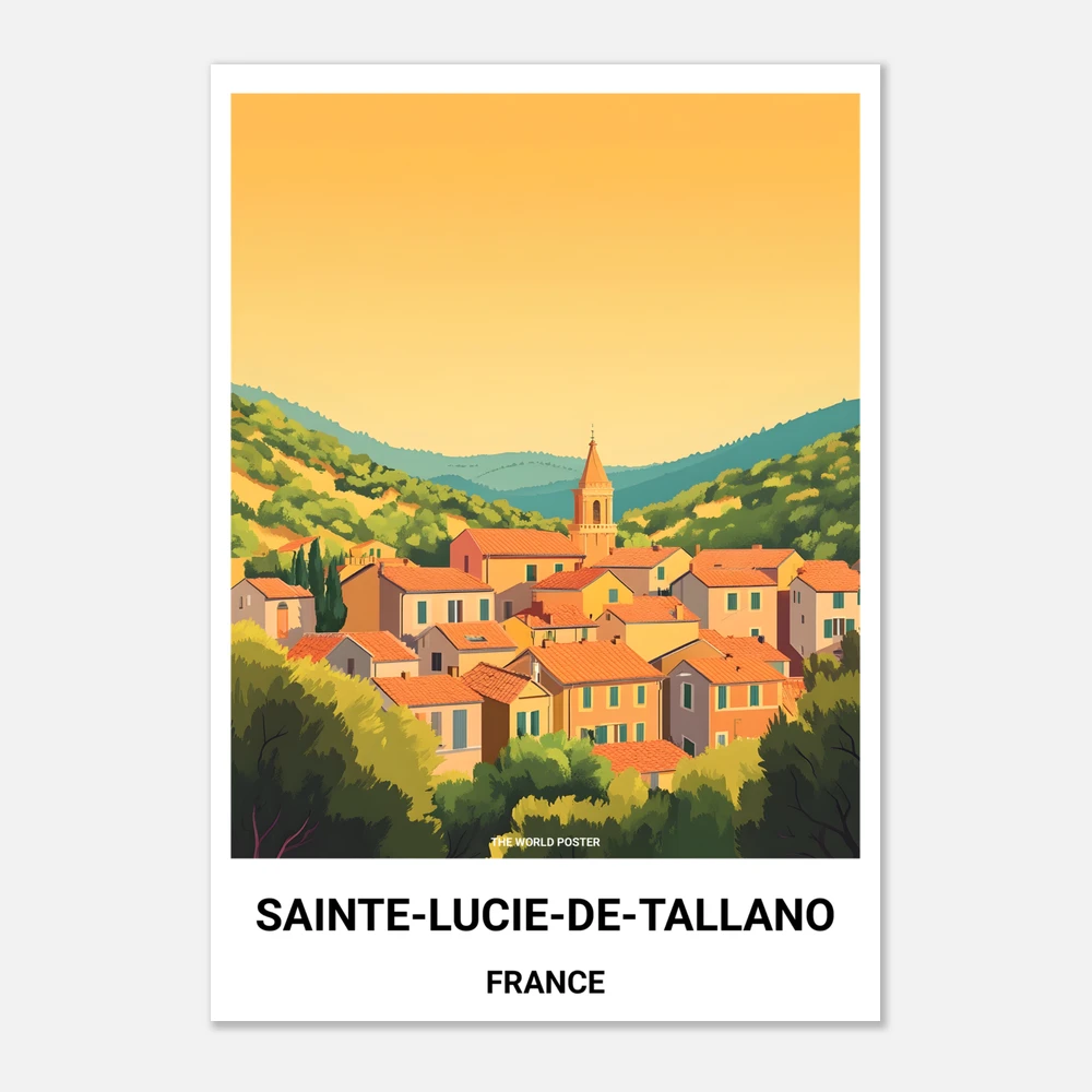 Affiche SAINTE-LUCIE-DE-TALLANO - Image 1 of 6