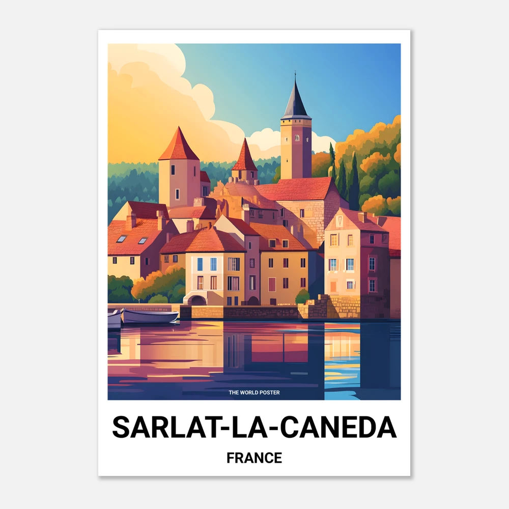 Affiche SARLAT-LA-CANÉDA - Image 1 of 6