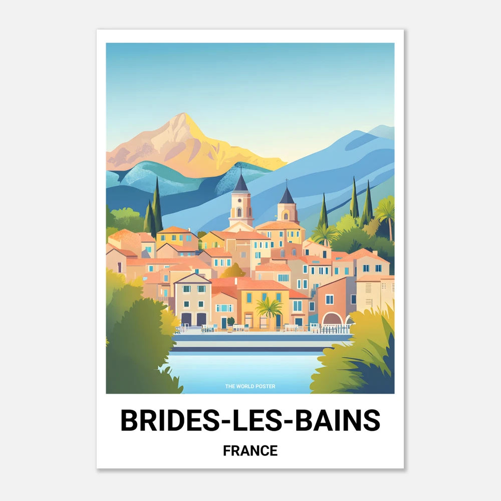 Affiche BRIDES-LES-BAINS - Image 1 of 6