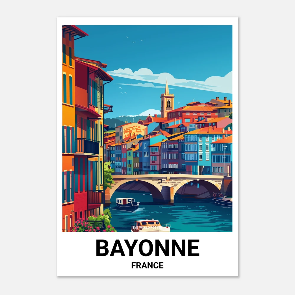 Affiche BAYONNE - Image 1 of 6