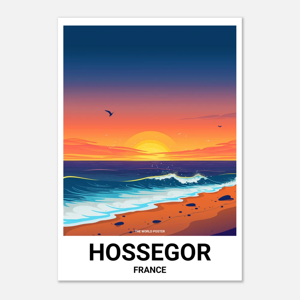 Affiche HOSSEGOR - Image 1 of 6